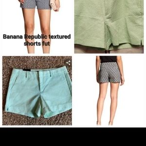 Banana Republic textured shorts
